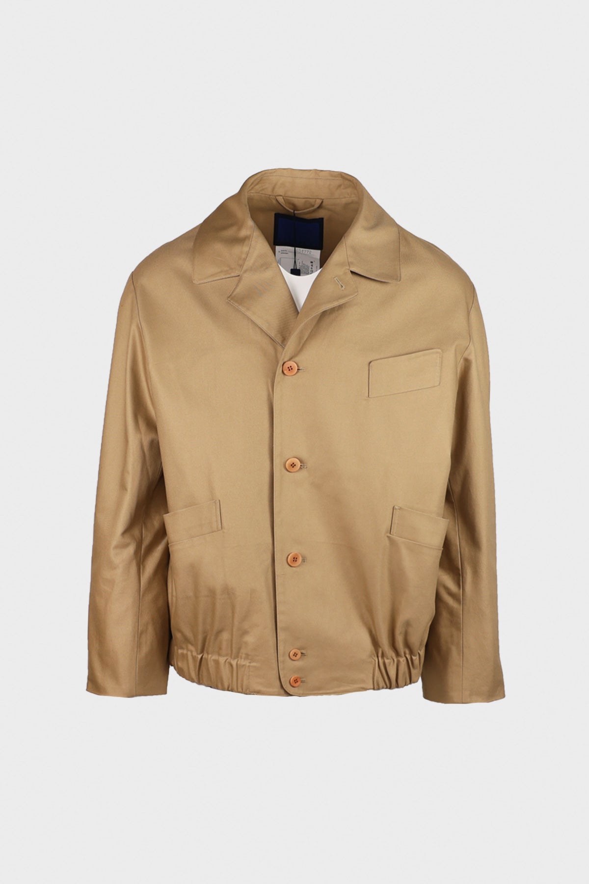 Document - Cotton Classic Blouson - Beige - Canoe Club