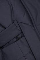 Document - Duck Down Hooded Robe - Navy - Canoe Club