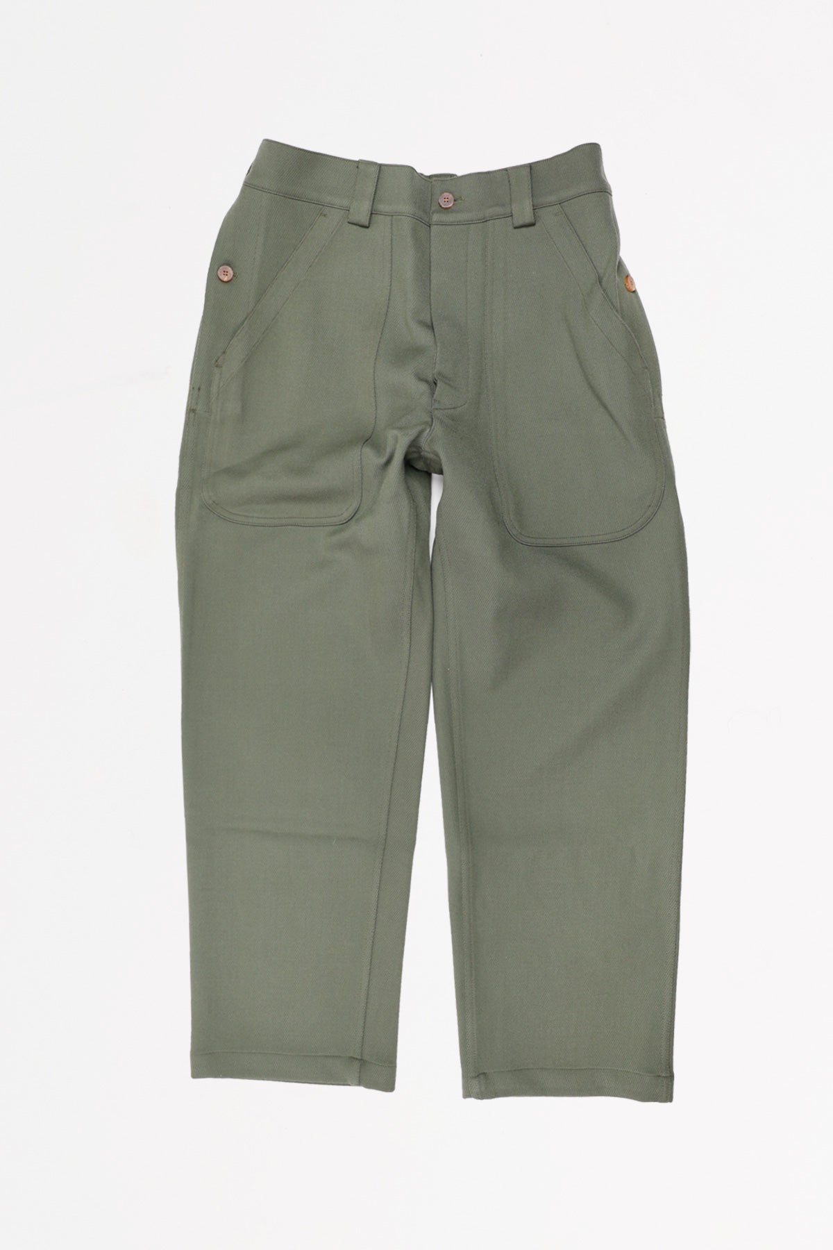 Document - English Cavalry Twill Layer Trousers - Khaki - Canoe Club