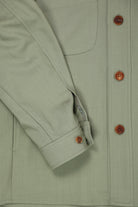 Document - Fox Brothers Wool Shirting Jacket - Khaki - Canoe Club