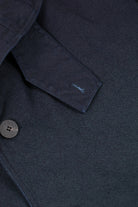 Document - Gradation Denim Padded Pea Coat - Indigo - Canoe Club