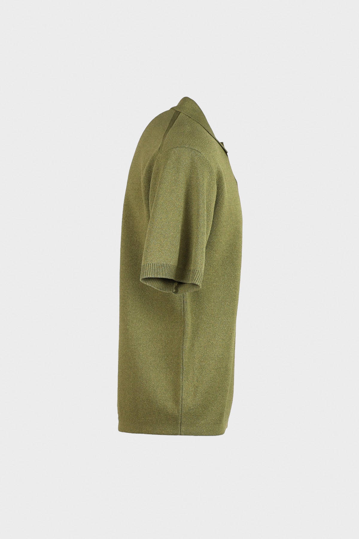 Document - Hanji Polo Sweater - Khaki - Canoe Club