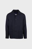 Document - Hopsack Chore Jacket - Dark Navy - Canoe Club