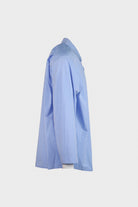 Document - Typewriter Cotton Oversized Shirt - Chambray - Canoe Club