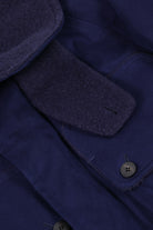 Document - Vegan Suede Big Pocket Jacket - Navy - Canoe Club