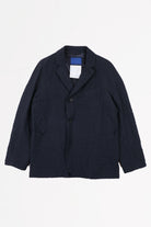 Document - Wool Cotton Raglan Jacket - Navy - Canoe Club