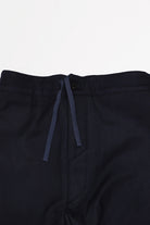 Document - Wool Melton Tucked Pants - Dark Navy - Canoe Club