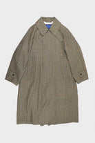 Document - Wool Tweed Inverted Pleats Balmacaan - Camel - Canoe Club