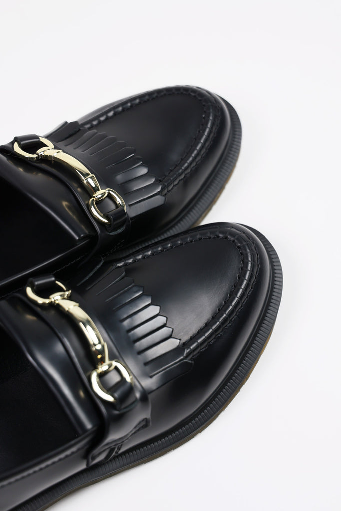 Dr. Martens - Adrian Snaffle - Black Polished Smooth - Canoe Club