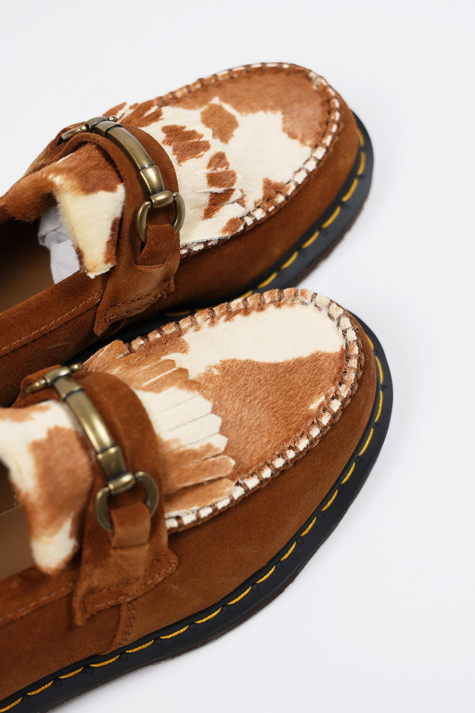 Dr. Martens - Adrian Snaffle - Pecan Brown/Jersey Cow Print - Canoe Club