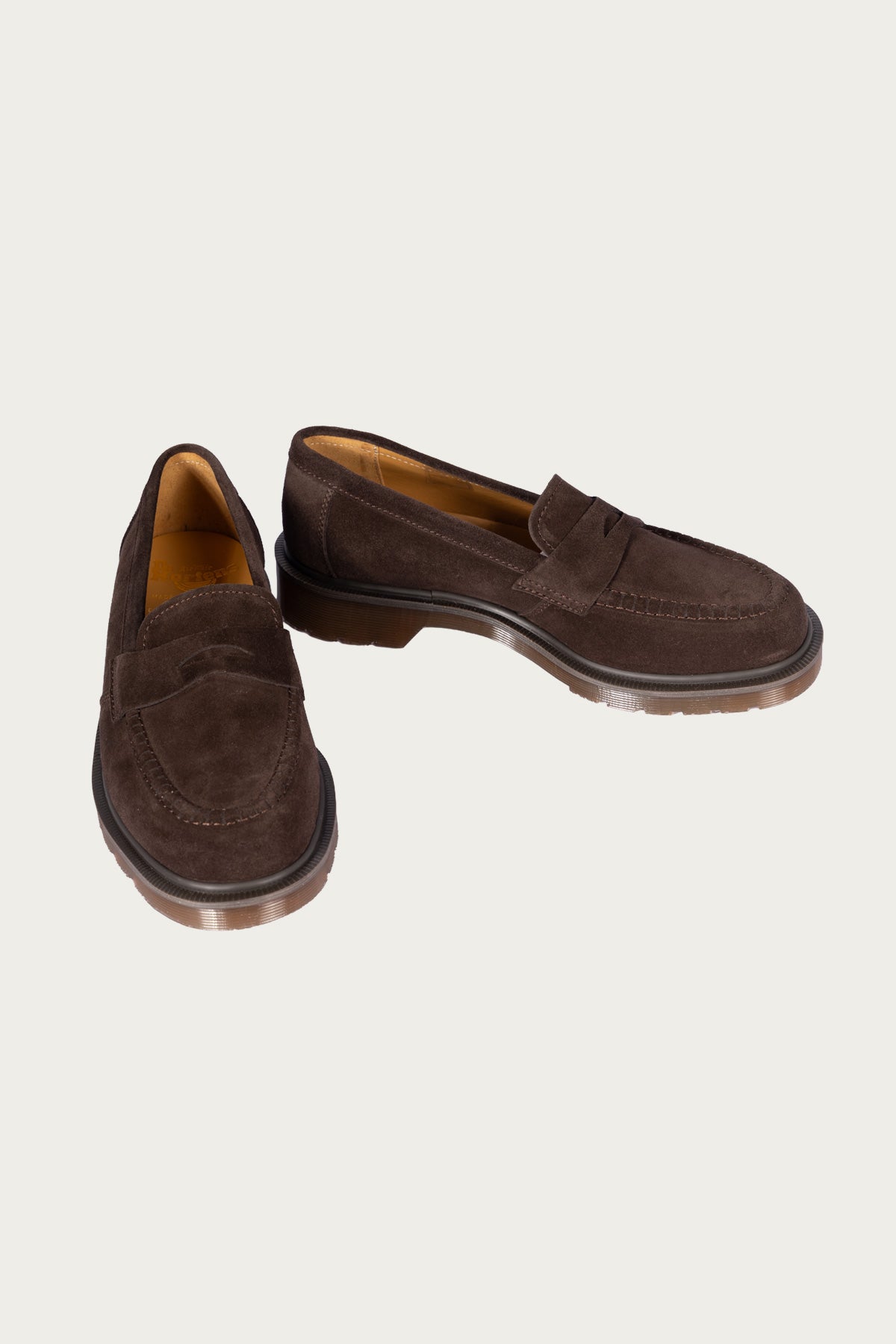 Dr. Martens - MIE Delapre Penny Loafer - Brindle Brown - Canoe Club