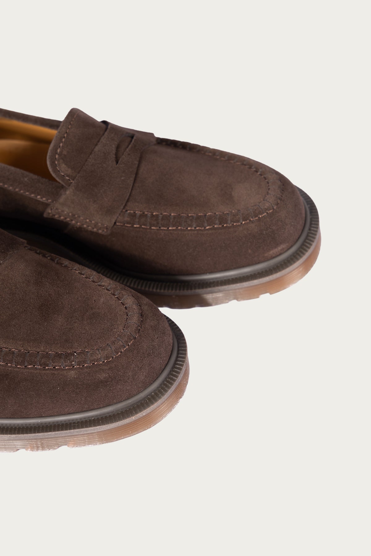 Dr. Martens - MIE Delapre Penny Loafer - Brindle Brown - Canoe Club