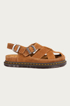 Dr. Martens - San Archive Fisherman - Plush Suede Reverse Natural Tan - Canoe Club