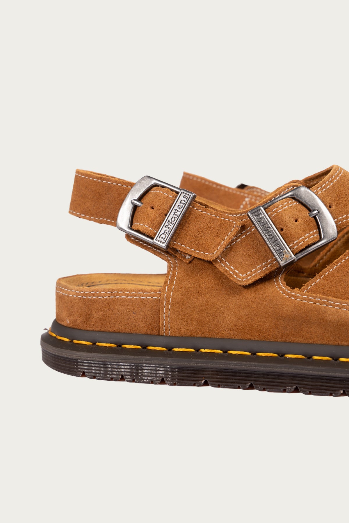 Dr. Martens - San Archive Fisherman - Plush Suede Reverse Natural Tan - Canoe Club