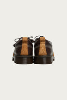 Dr. Martens - Lowell - Kinsley Tumble Buttersoft/Dark Brown Hairy Suede/Light+Tan Desert Brown - Canoe Club