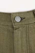 Eastlogue - Carpenter Shorts - Olive Denim - Canoe Club