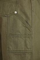 Eastlogue - Carpenter Shorts - Olive Denim - Canoe Club
