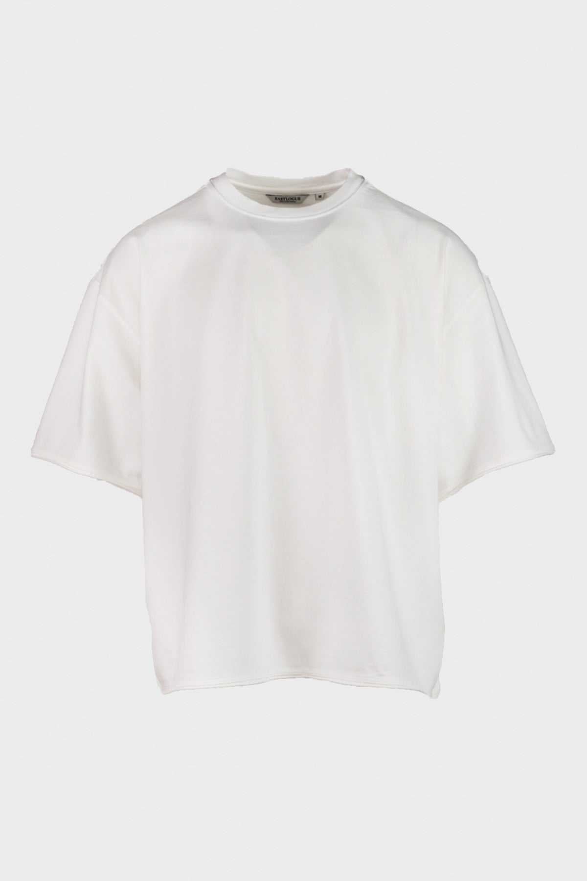 Eastlogue - Cut Out Boxy T-Shirt - White - Canoe Club