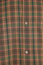 Eastlogue - Magazine Pouch Shirt - Salmon Green Check - Canoe Club