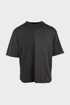 Eastlogue - Multi-Fabric Loose-Fit T-Shirt - Charcoal - Canoe Club