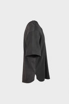 Eastlogue - Multi-Fabric Loose-Fit T-Shirt - Charcoal - Canoe Club