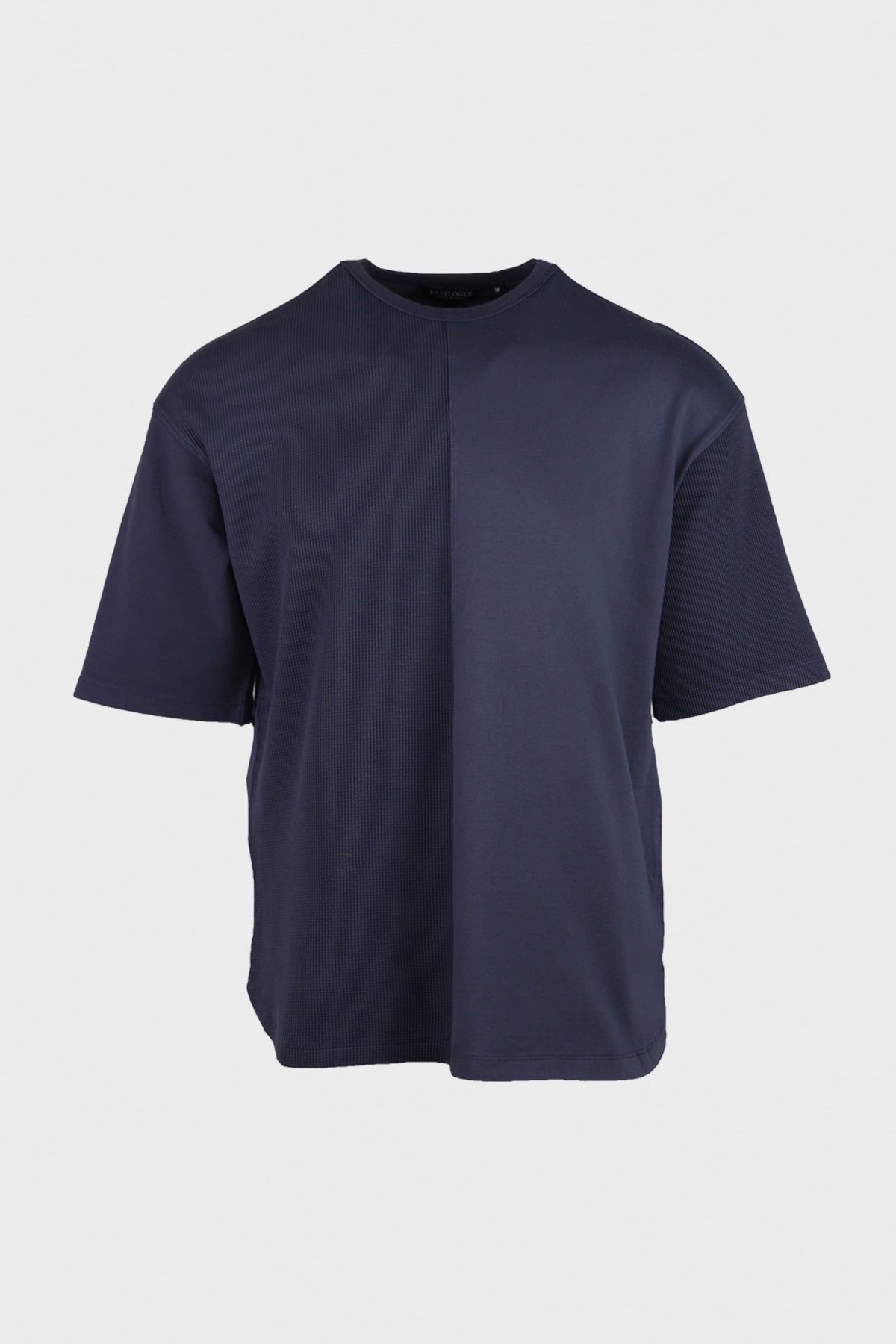Eastlogue - Multi-Fabric Loose-Fit T-Shirt - Purple - Canoe Club