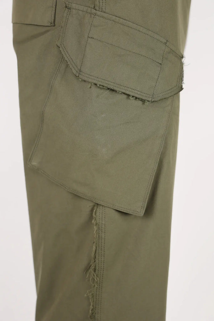 Eastlogue - Raw Edge Royal Pant - Olive - Canoe Club