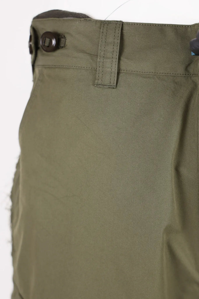 Eastlogue - Raw Edge Royal Pant - Olive - Canoe Club