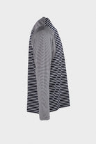 Eastlogue - Strike Bowling Longsleeve Shirt - Navy/Grey - Canoe Club