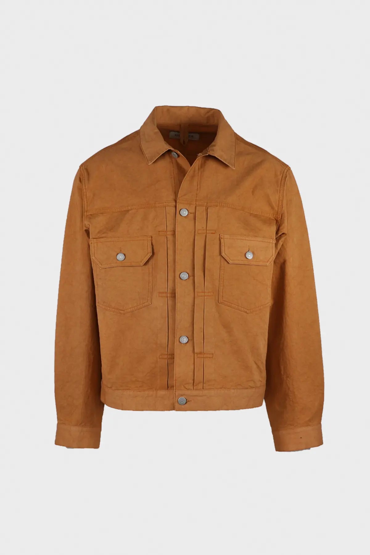 Orange trucker jacket online