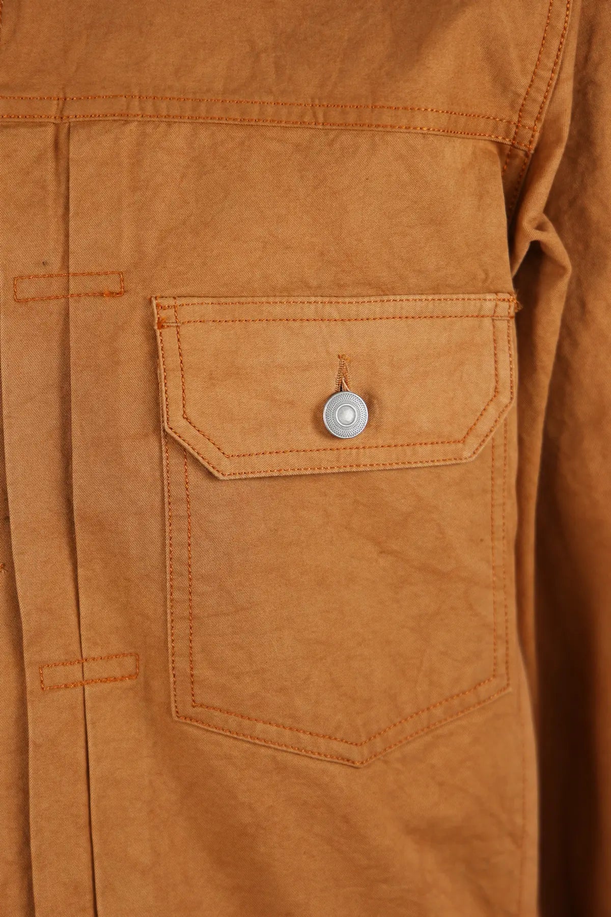 Eastlogue - T-Back Trucker Jacket - Orange - Canoe Club