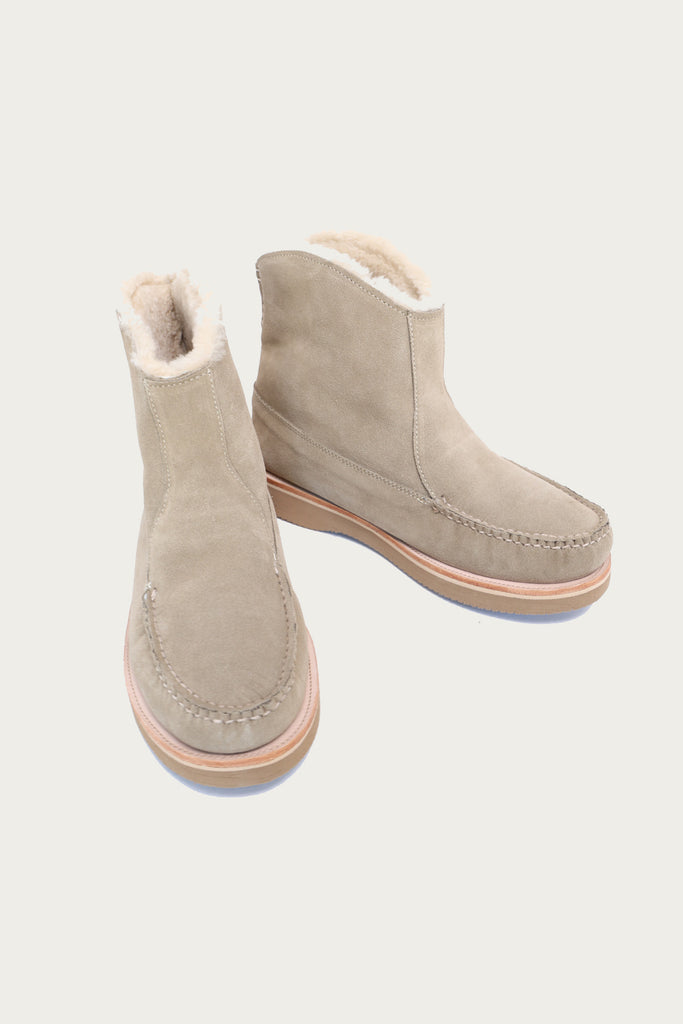 Easymoc - Engineered Garments x Easymoc Surf Boot - Stone Suede - Canoe Club