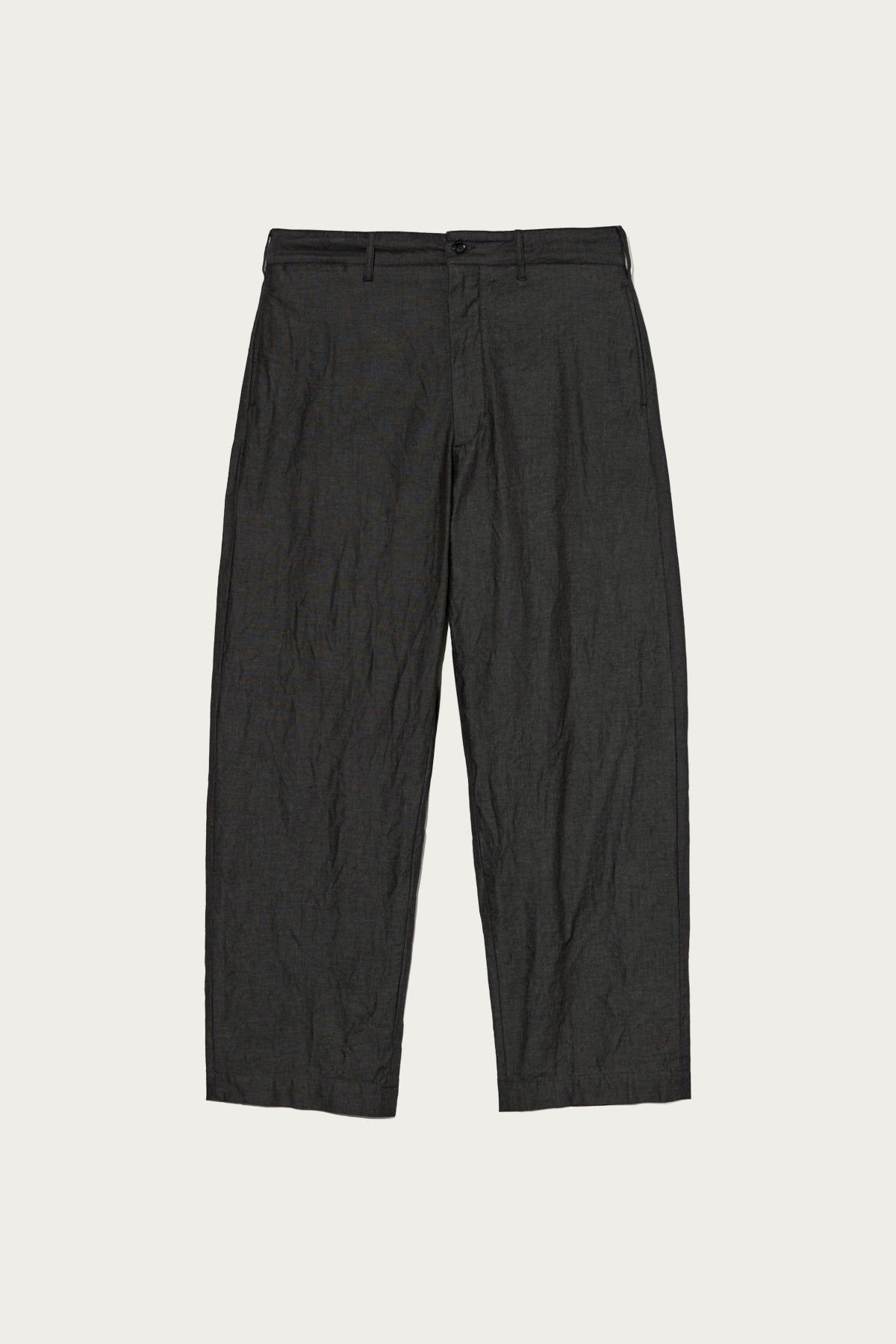 Engineered Garments Workaday - Chino Pant - Charcoal Cotton Heavy Oxford - Canoe Club