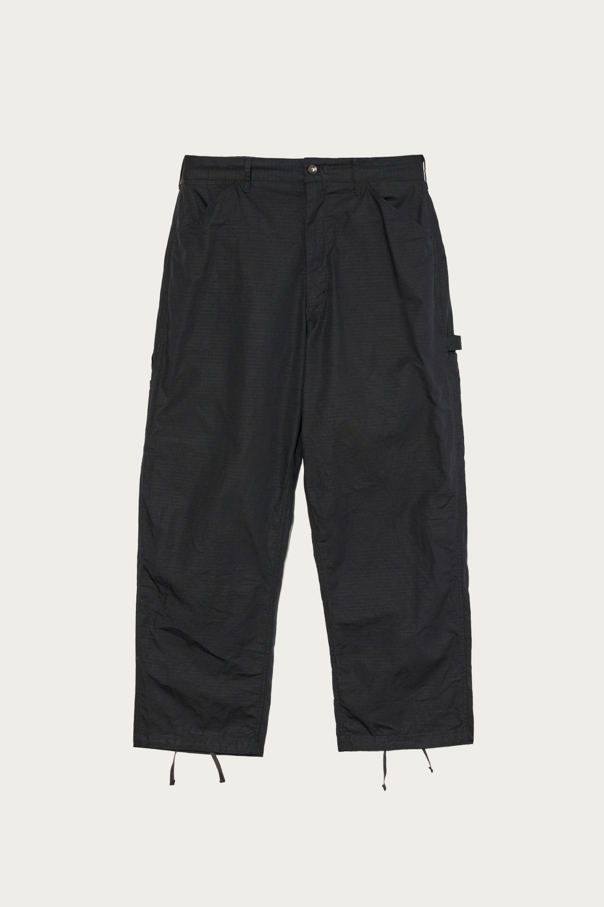 Engineered Garments Workaday Painter Pant | Black Cotton Ripstop 
