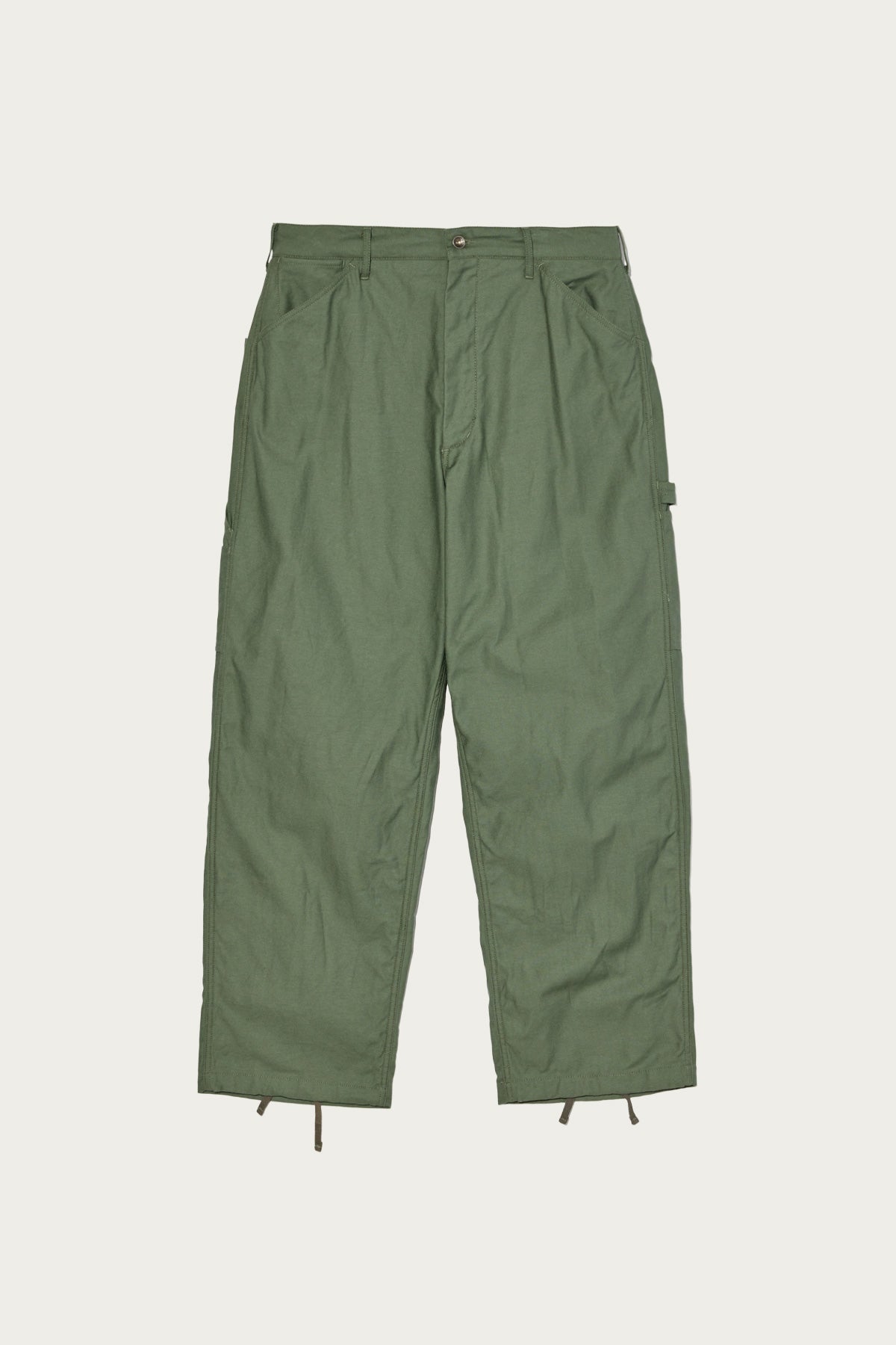 Engineered Garments Workaday Painter Pant | Olive Cotton Reversed