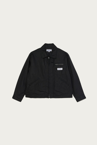 ジャケット・アウター EG WORKADAY ENGINEER SHORT JACKET S Engineered Garments Workaday Short Jacket | Black Cotton Ripstop