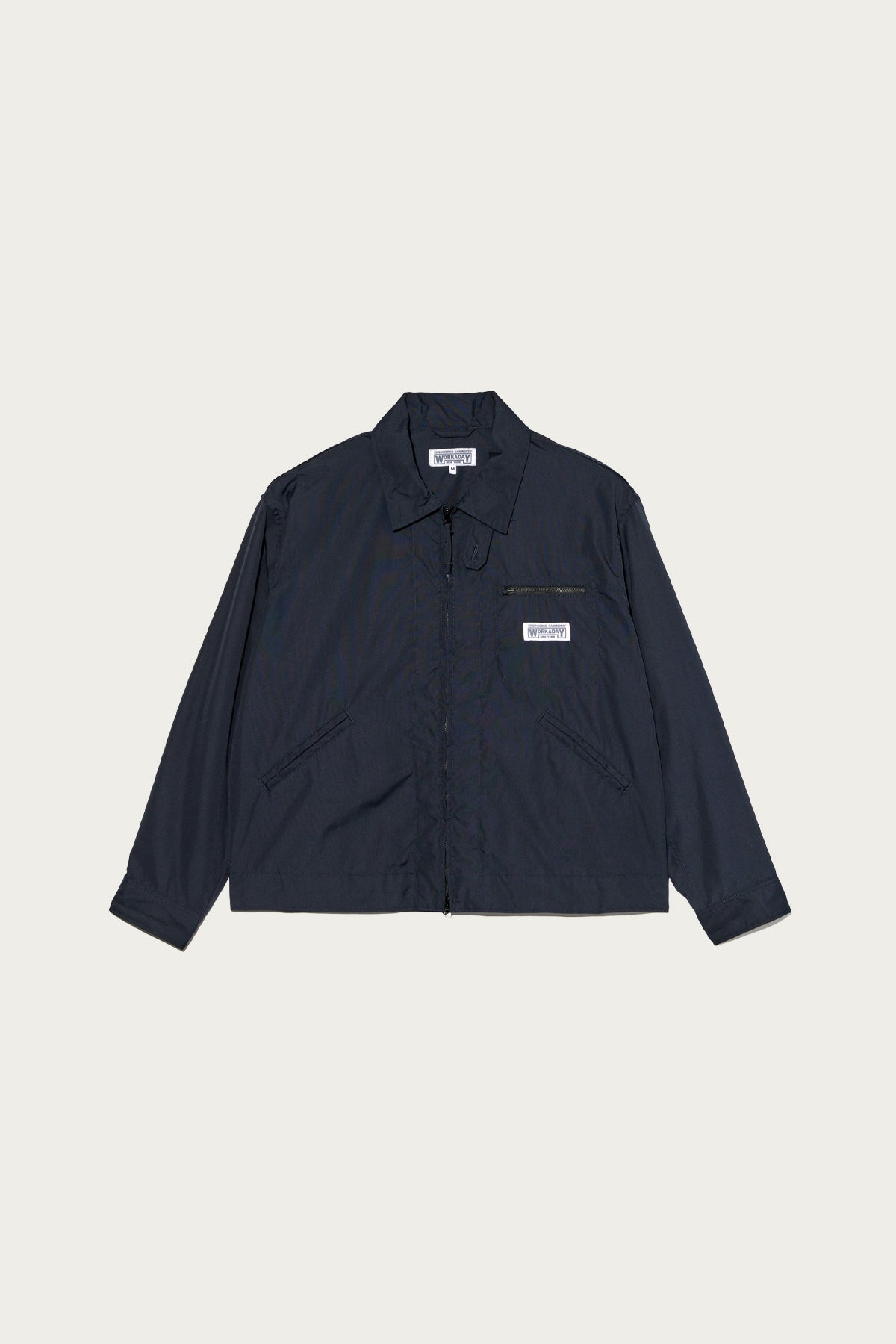 Engineered Garments Workaday Short Jacket | Dark Navy PC Poplin