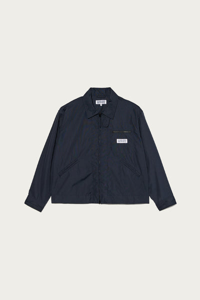 Engineered Garments Workaday Short Jacket | Dark Navy PC Poplin