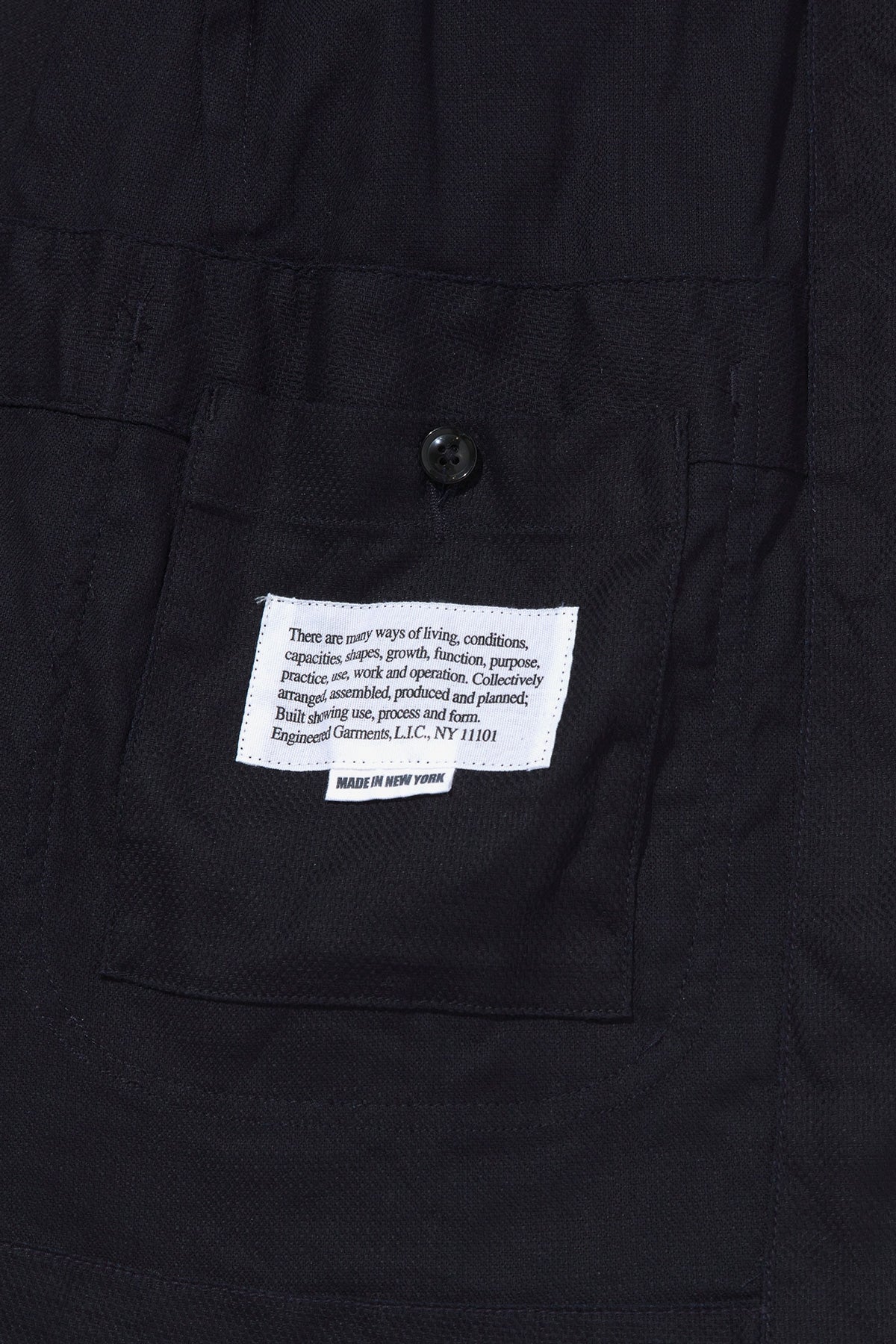 Engineered Garments - Bedford Jacket - Dark Navy CL Java Cloth - Canoe Club