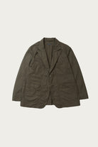 Engineered Garments - Bedford Jacket - Olive Cotton Brushed Herringbone - Canoe Club