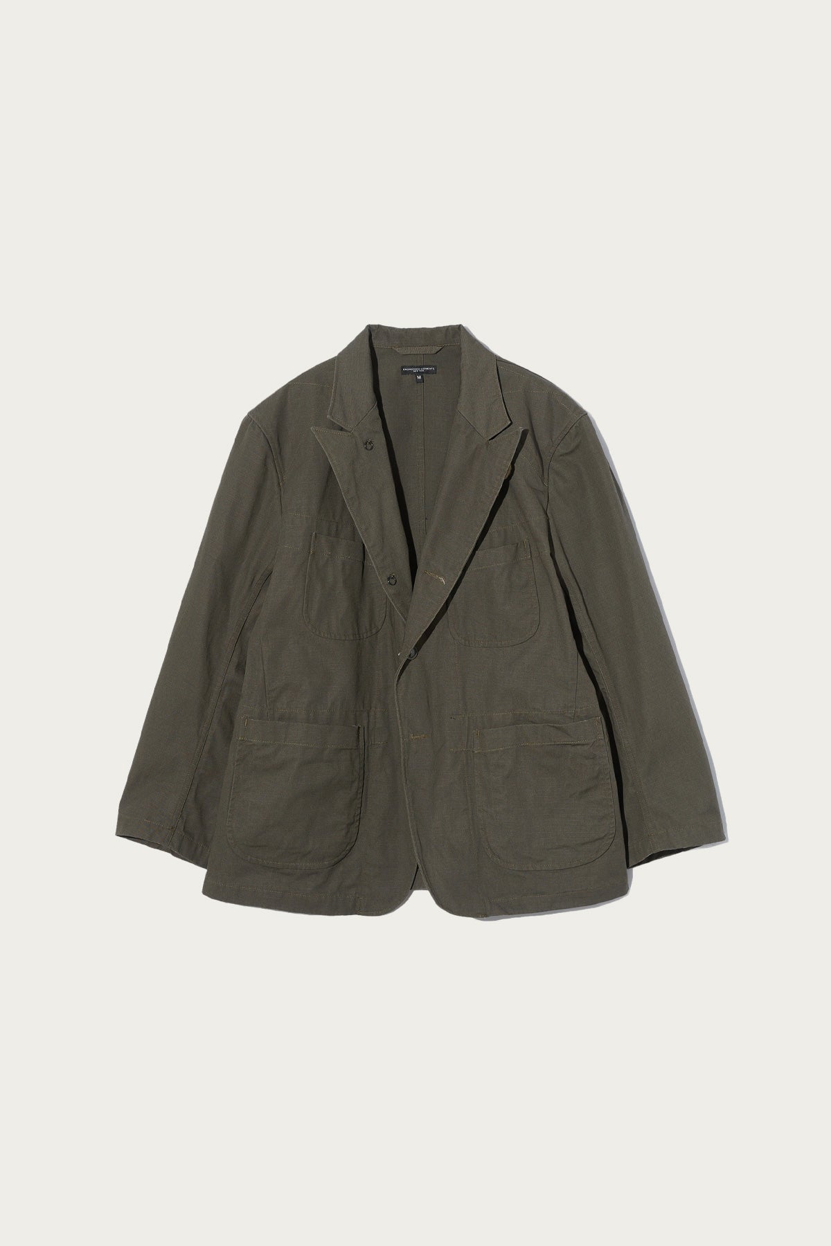 Engineered Garments Bedford Jacket | Olive Heavyweight Cotton