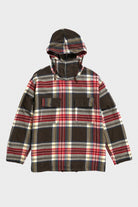 Engineered Garments - Cagoule Shirt - Brown Cotton Heavy Twill Plaid - Canoe Club