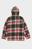Engineered Garments - Cagoule Shirt - Brown Cotton Heavy Twill Plaid - Canoe Club