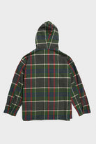 Engineered Garments - Cagoule Shirt - Olive Cotton Heavy Twill Plaid - Canoe Club