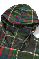 Engineered Garments - Cagoule Shirt - Olive Cotton Heavy Twill Plaid - Canoe Club