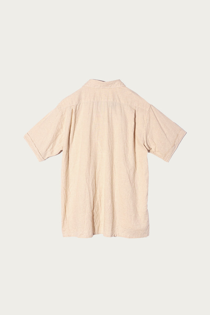 Engineered Garments - Camp Shirt - Natural CL Sheeting - Canoe Club