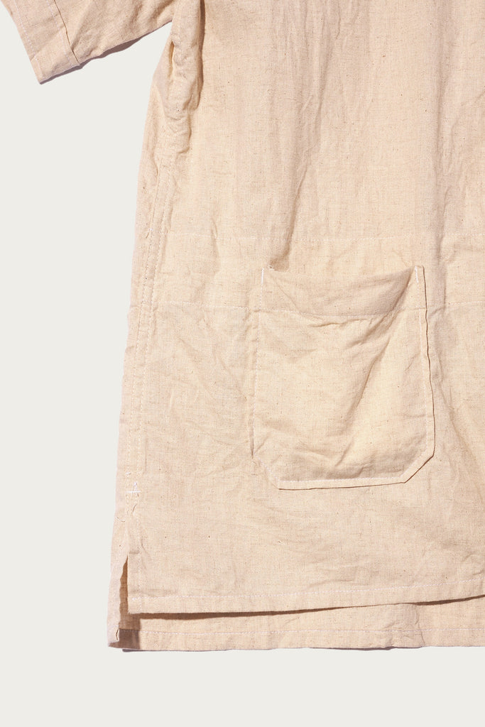 Engineered Garments - Camp Shirt - Natural CL Sheeting - Canoe Club