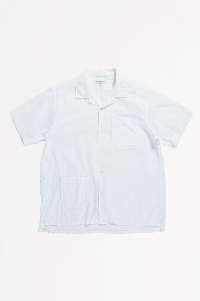 Engineered Garments - Camp Shirt - White Cotton Handkerchief - Canoe Club