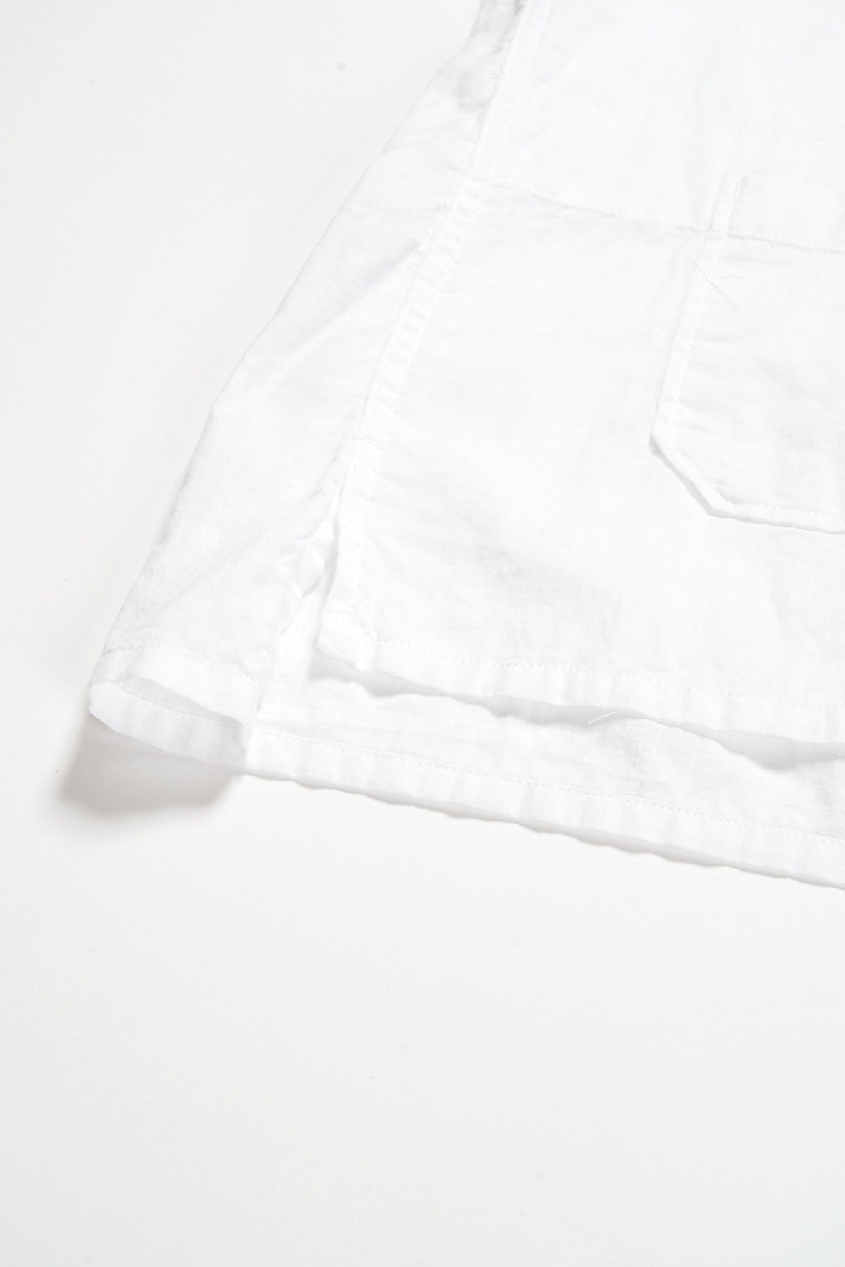 Engineered Garments - Camp Shirt - White Cotton Handkerchief - Canoe Club