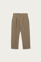 Engineered Garments - Carlyle Pant - Brown/Olive Heavy Gunclub Check - Canoe Club